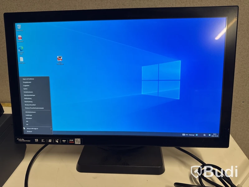 Kassadator IBM Lenovo med tillbehör