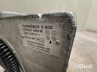 Thermobox/ Värmeskåp E 600, 260 W, 220–230 V