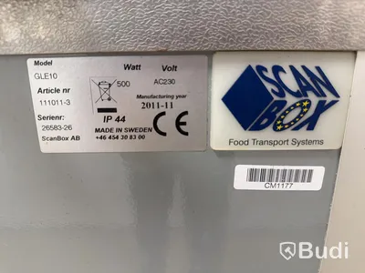 Scanbox värmeskåp GLE10