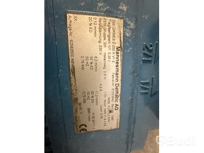 Lyftanordning Telfer Demag, Typ DKMES 2-250, 230V, blå