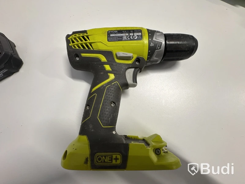 Borrmaskin & Vinkelskruvdragare Ryobi 18V med laddare