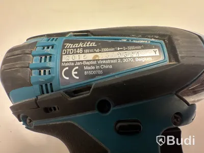 Verktygsset Makita 18V, batterier