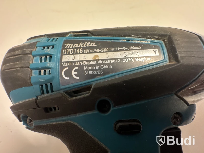 Verktygsset Makita 18V, batterier