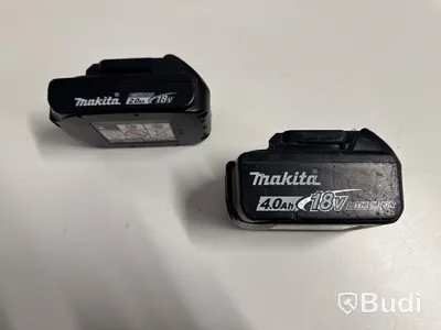 Makita Mutterdragare 1/2" , slagskruvdragare och borrskruvdragare 18V, laddare, 2 batterier
