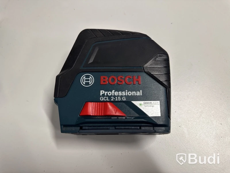 Laser Bosch GCL 2-15 G, grön laser