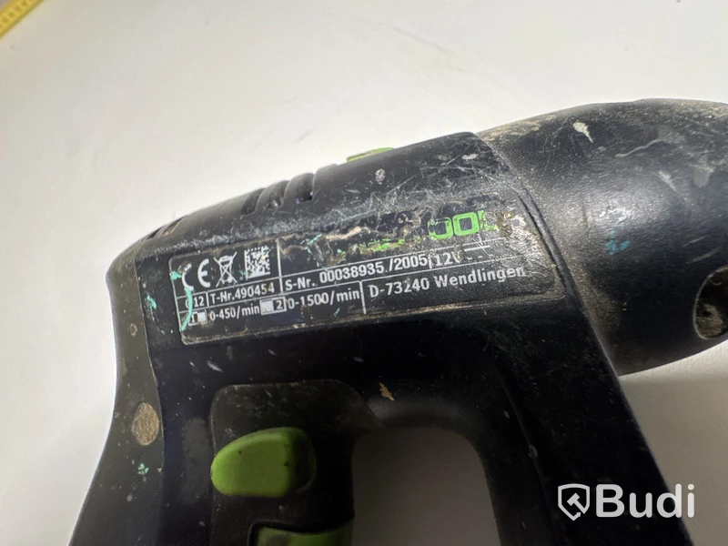 Festool C12 skruvdragare, NiMH 12V