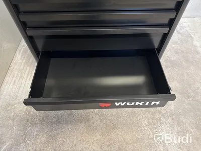Verktygsvagn Würth, svart