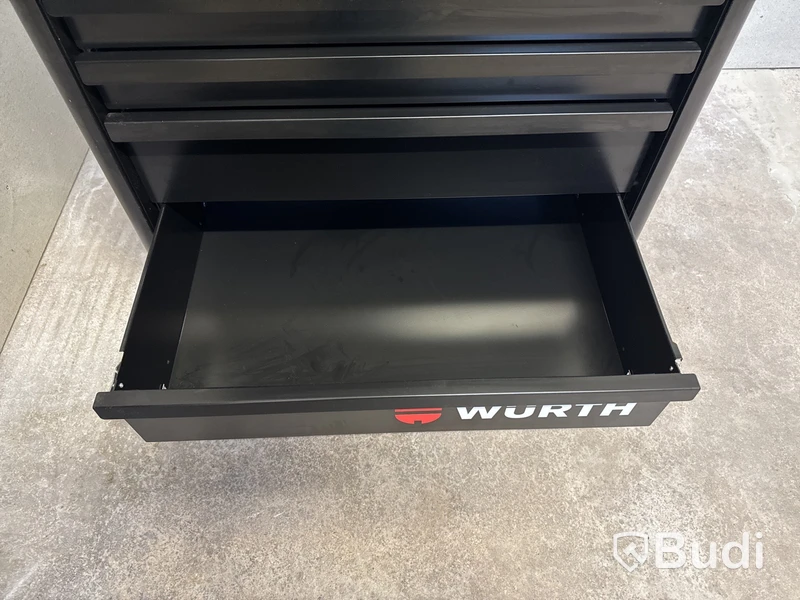 Verktygsvagn Würth, svart