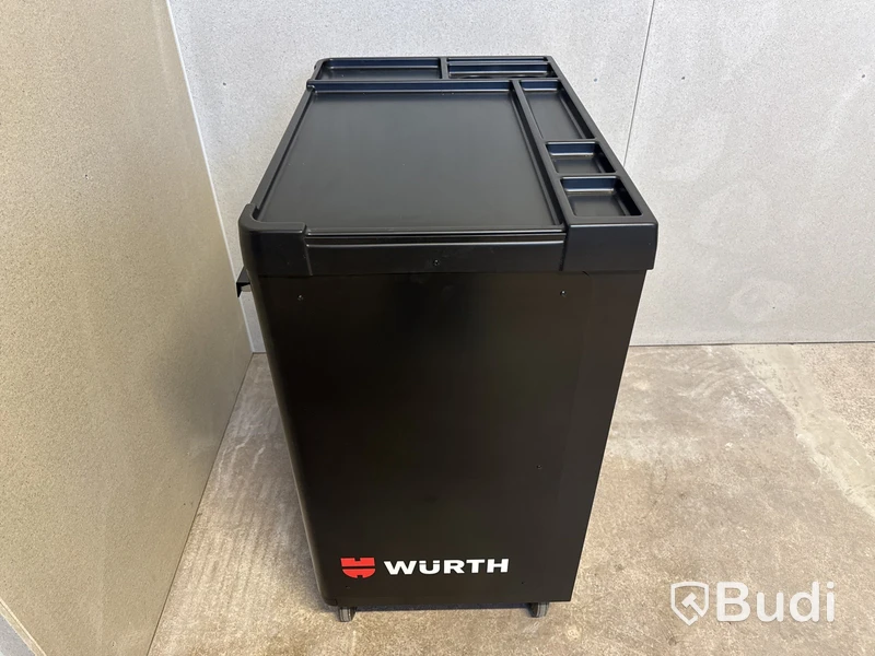 Verktygsvagn Würth, svart