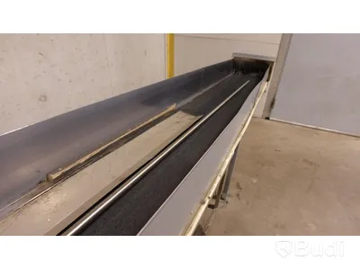 Transportband totalt ca 11 meter med ilastningsficka