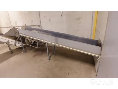 Transportband totalt ca 11 meter med ilastningsficka