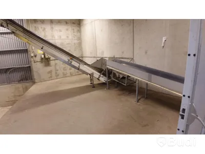 Transportband totalt ca 11 meter med ilastningsficka