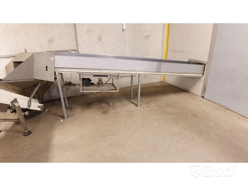 Transportband totalt ca 11 meter med ilastningsficka