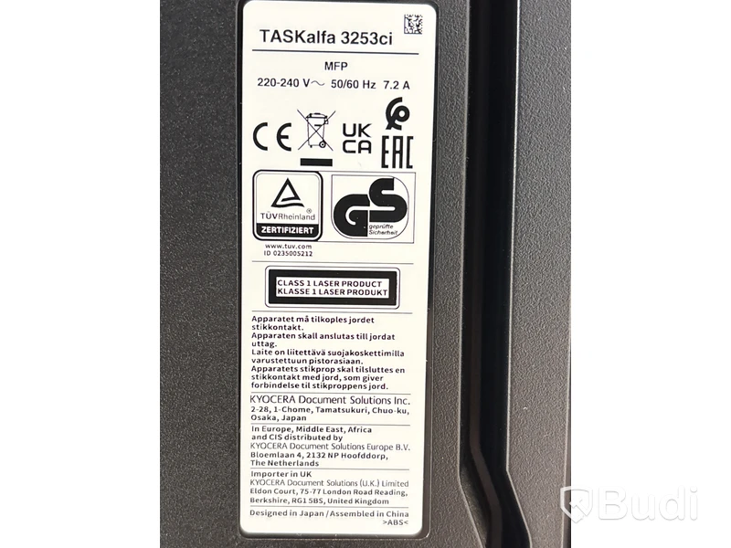 Skrivare / Kopiator / Skanner Kyocera Taskalfa 3253ci