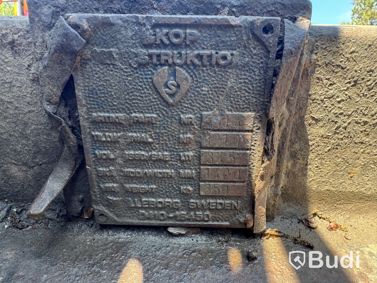 Traktorgrävare Huddig 860 -1999 | Redskap