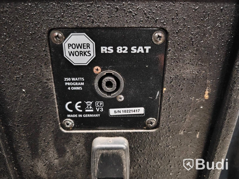 1 st PA-system, Power Works.