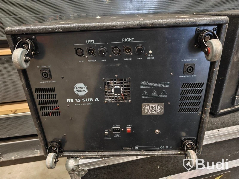 1 st PA-system, Power Works.