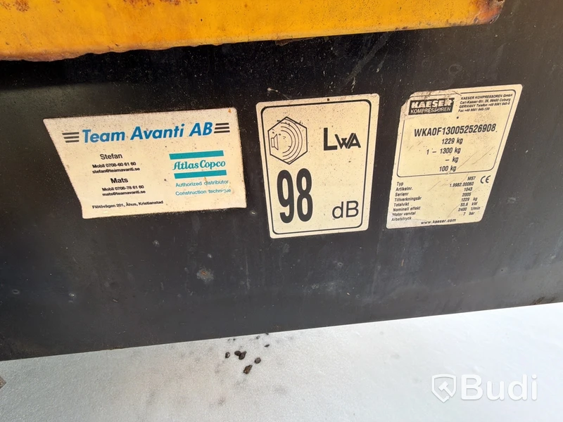 Mobil Kompressor Kaeser m57 Repobjekt