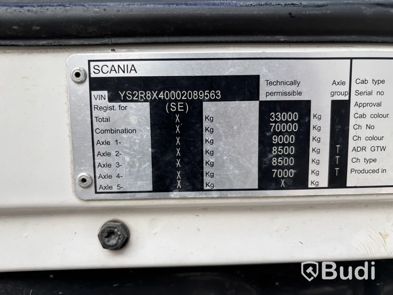 Schaktbil Scania R490 8x4-4  -2014 | Sörling Ilsbo