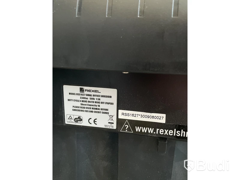 Dokumentförstörare Rexel