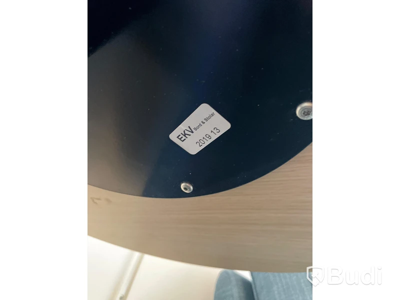 Soffa blå samt sidobord