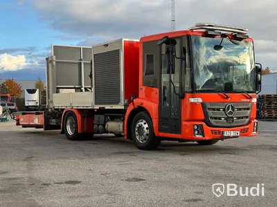 TMA-bil Mercedes-Benz Econic 1827 4x2 -2021 | Hiab-kran