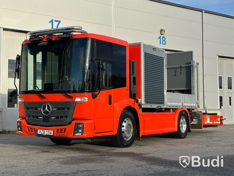 TMA-bil Mercedes-Benz Econic 1827 4x2 -2021 | Hiab-kran