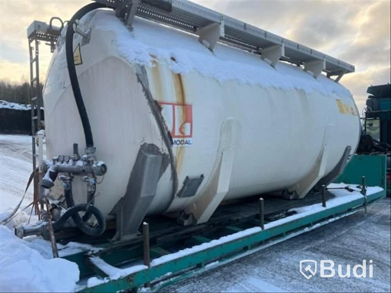 Bulktank i aluminium kört djurfoder och pellets