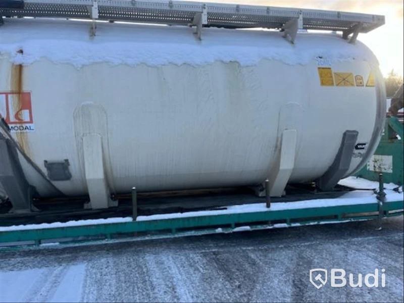 Bulktank i aluminium kört djurfoder och pellets