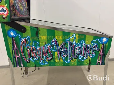 Flipperspel Bally - Cirqus Voltaire, restaurerad