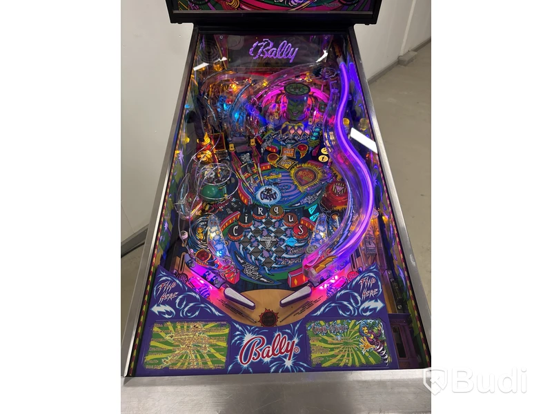 Flipperspel Bally - Cirqus Voltaire, restaurerad