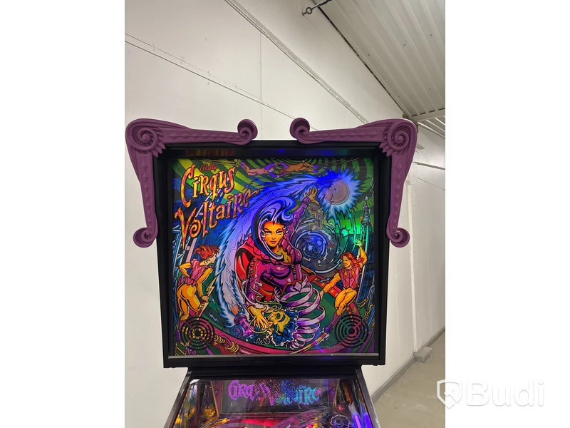 Flipperspel Bally - Cirqus Voltaire, restaurerad