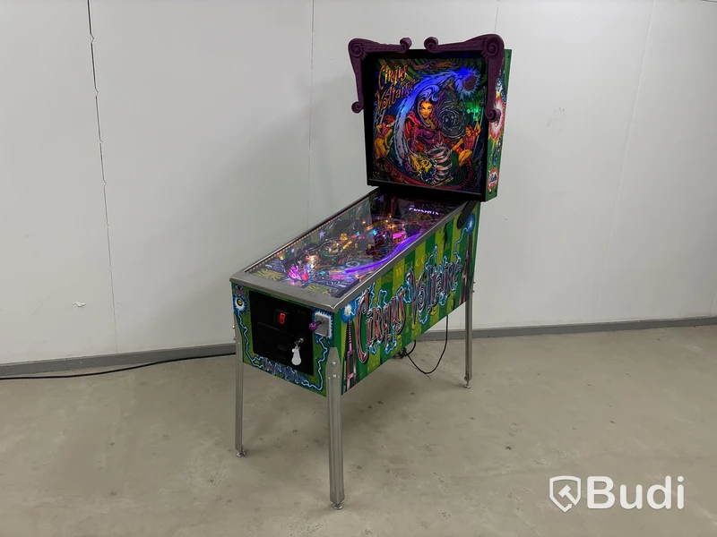 Flipperspel Bally - Cirqus Voltaire, restaurerad