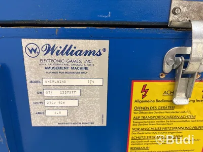 Flipperspel Williams - Whirlwind