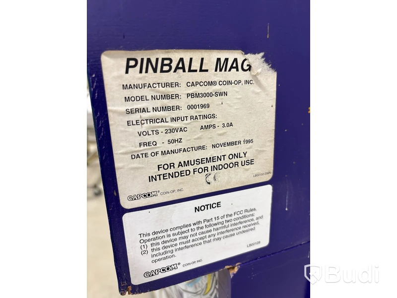 Flipperspel Capcom - Pinball Magic