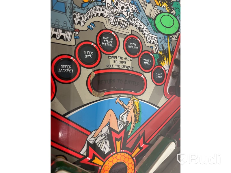 Flipperspel Bally - Attack from Mars