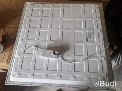 24 st ledpaneler, 600x600 mm, vit - Fri frakt
