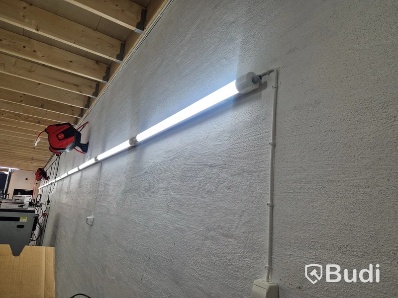 LED armaturer, Triproof, 9 st - Fri frakt