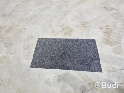 350 m² textilmattor, mörkgrå/ svart, NY - Fri frakt