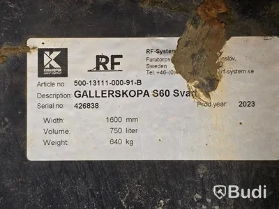 Gallerskopa RF S60