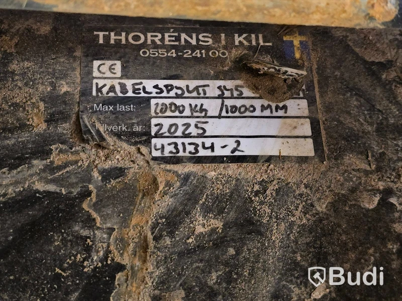 Kabelspjut/trumhållare Thoréns S45
