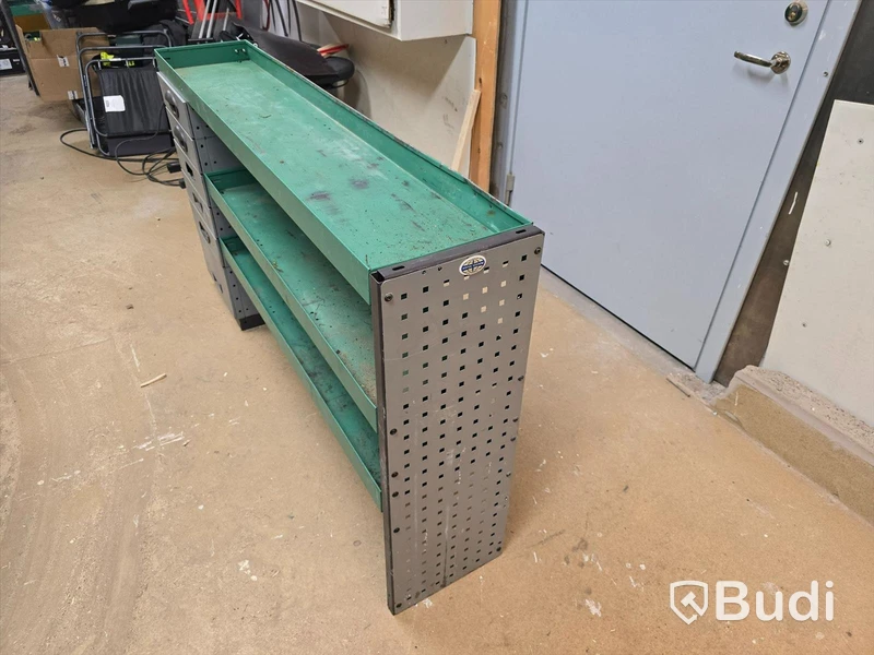 Verkstadsinredning för skåpbil 160cm