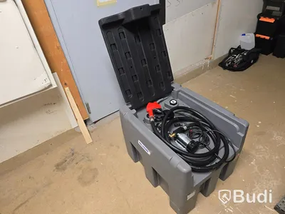 Dieseltank 200 L, med pump.