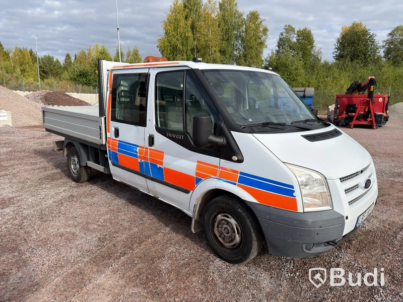 Ford Transit T300 Chassis Double Cab Flatbed Truck 2.2 TDCi Manual (125 hp) – 2012