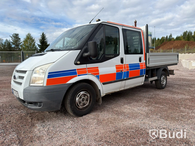 Ford Transit T300 Chassis Double Cab Flatbed Truck 2.2 TDCi Manual (125 hp) – 2012