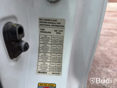 Isuzu D-Max Single Cab Pickup 1.9 4WD Manual (163 hp) – 2019