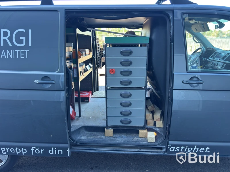 VW TRANSPORTER 4 Motion -16 DSG Lång Dubbla dörrar Värmare
