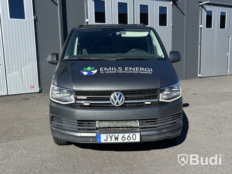 VW TRANSPORTER 4 Motion -16 DSG Lång Dubbla dörrar Värmare