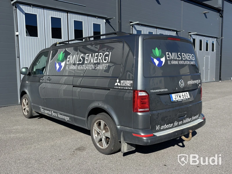 VW TRANSPORTER 4 Motion -16 DSG Lång Dubbla dörrar Värmare