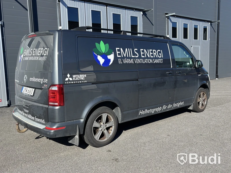 VW TRANSPORTER 4 Motion -16 DSG Lång Dubbla dörrar Värmare